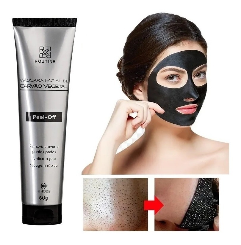 MASCARA FACIAL DE CARBON VEGETAL